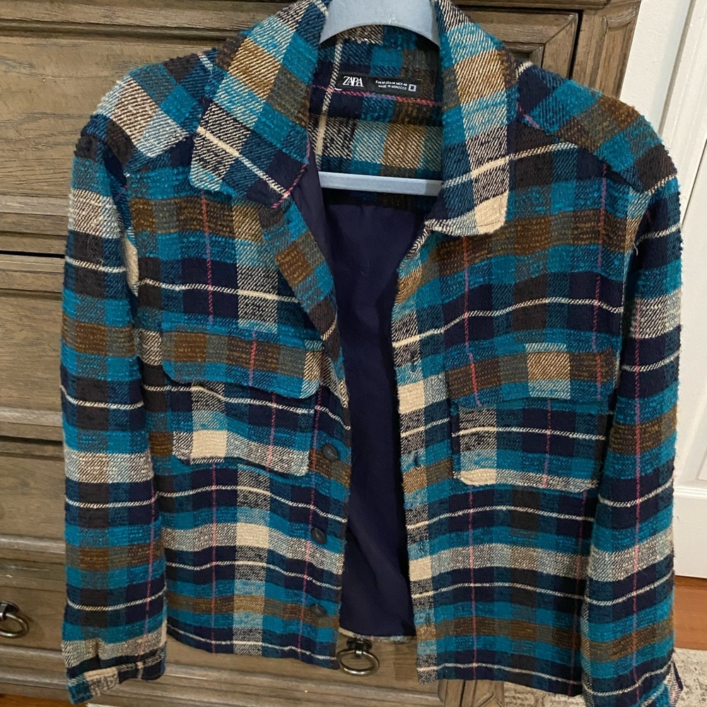 Zara blue jacket